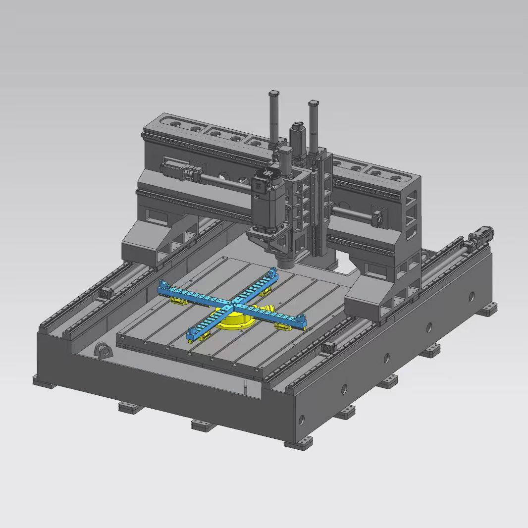 2525 Longmen CNC drilling and milling machine